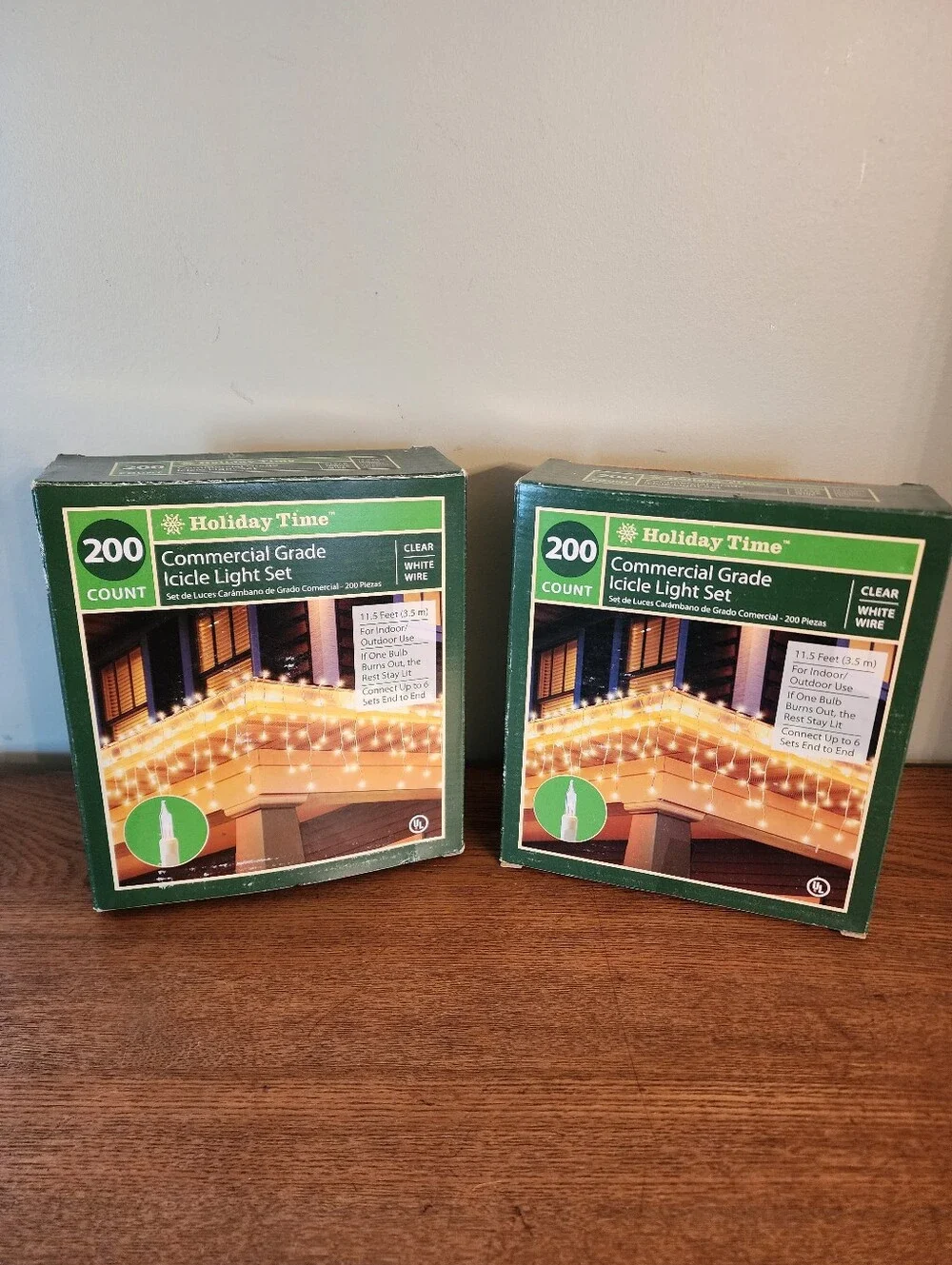 Holiday Time Icicle Light Sets